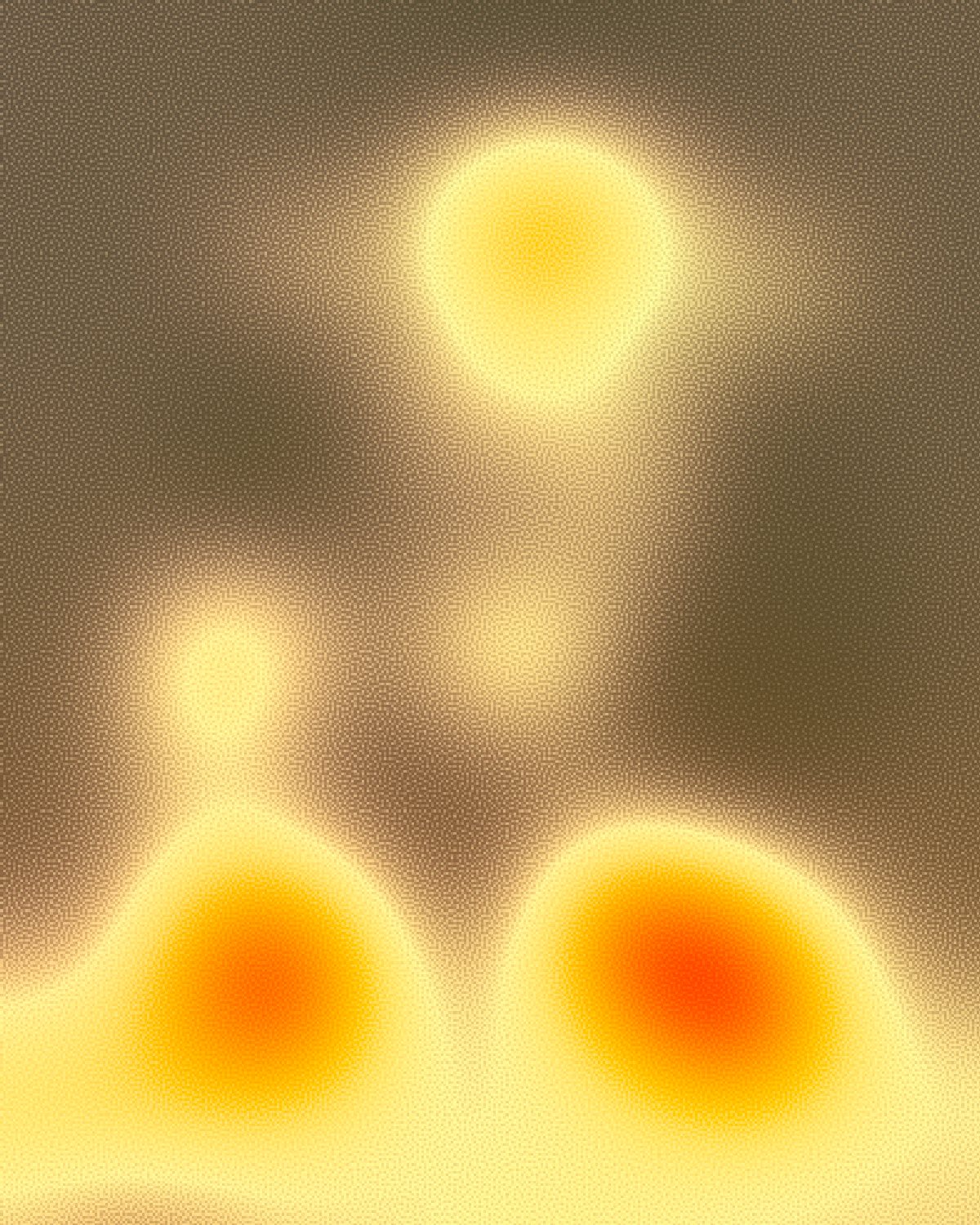 Acid blur effect on a portrait of a woman in white sunglasses with a lollipop, made with the Acid Blur filter in Filter Archive (Thermal preset)