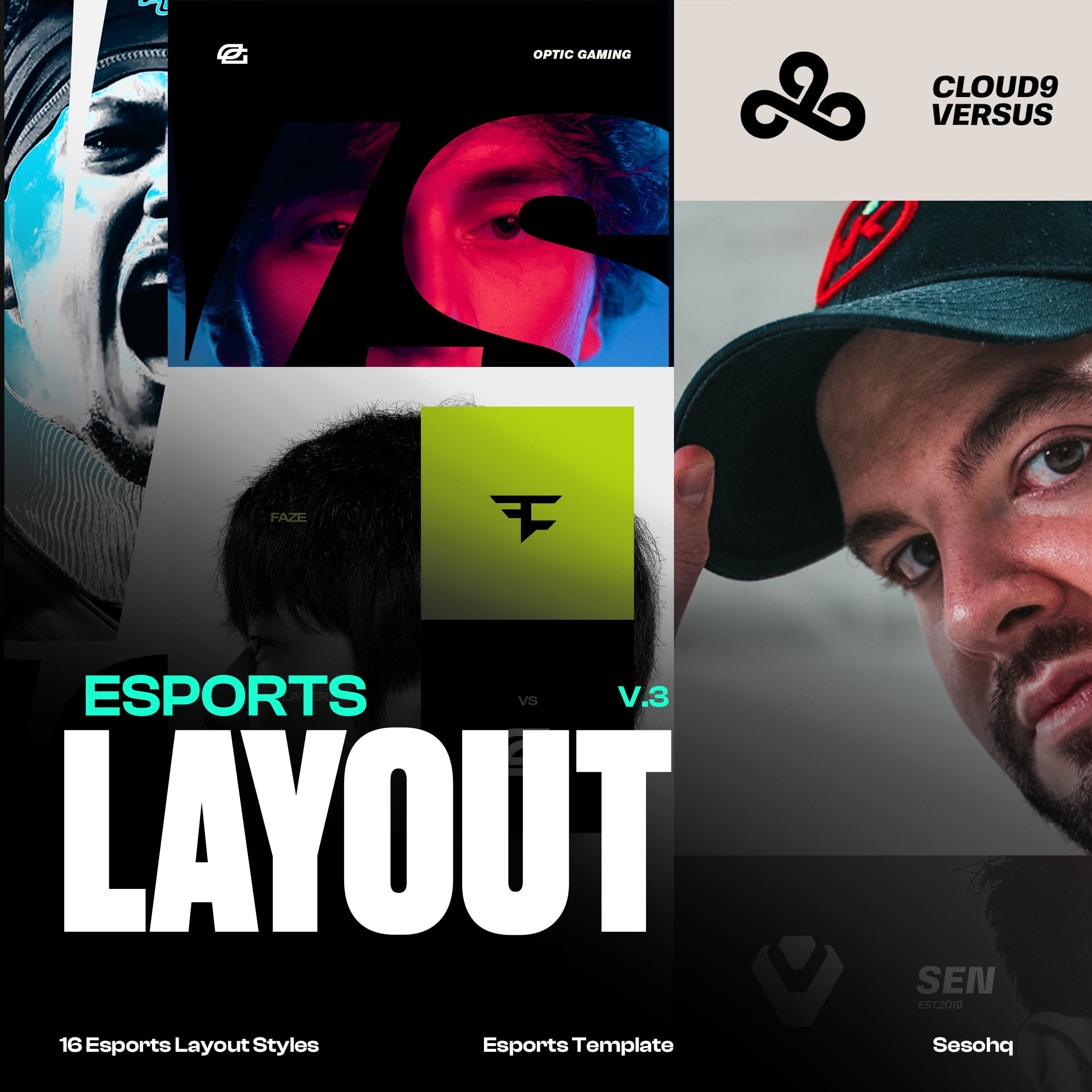 Seso's Esports Layouts Vol.3