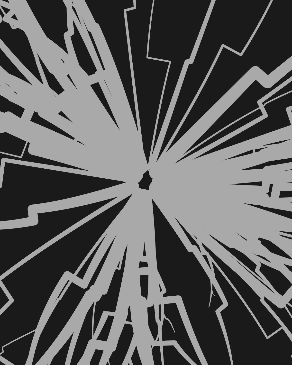 Speed lines background made with the Burst generator in Filter Archive (Shard Storm preset)
