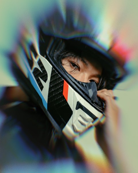 Ghost Lens filter applied