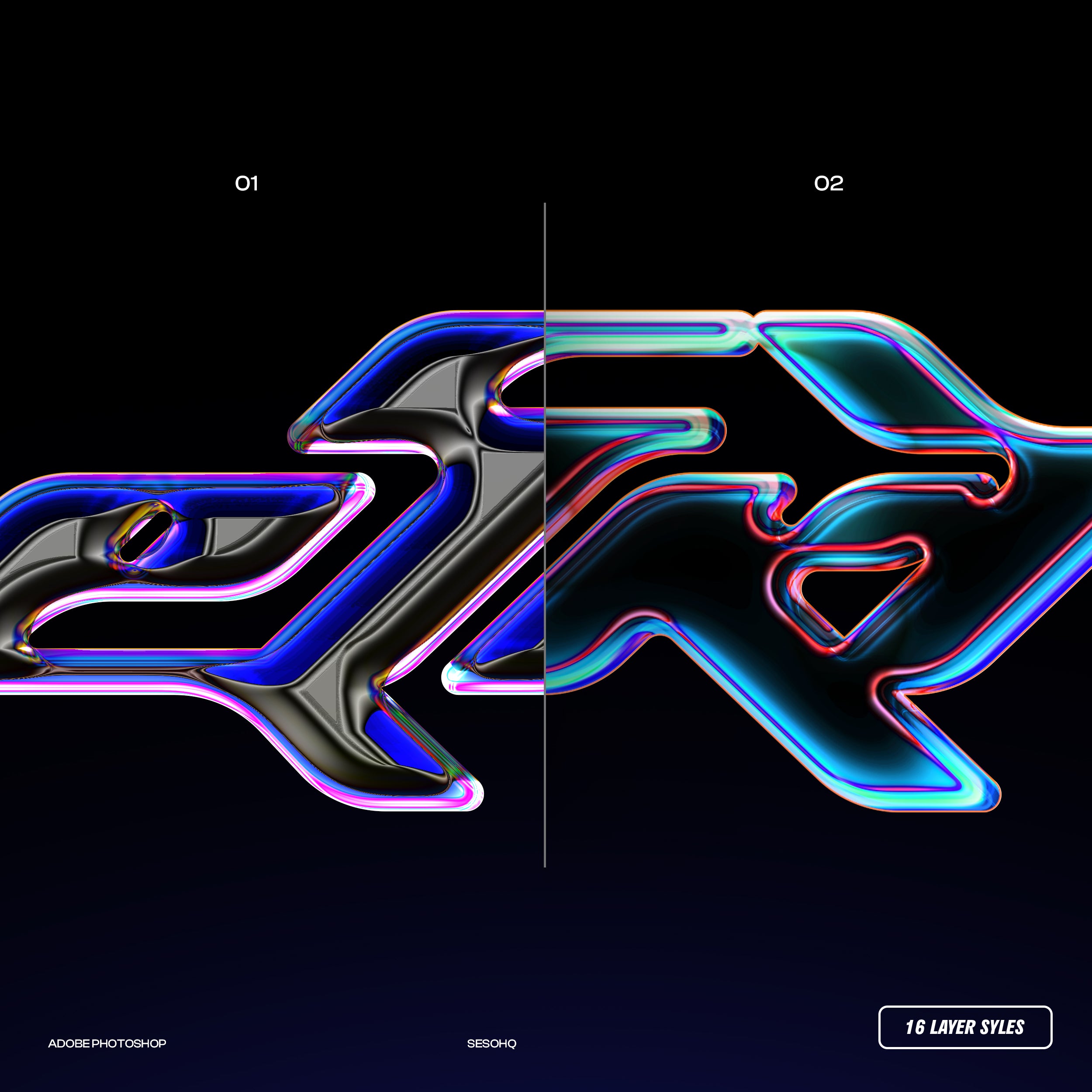 Glow Circuit – Photoshop Layer Styles