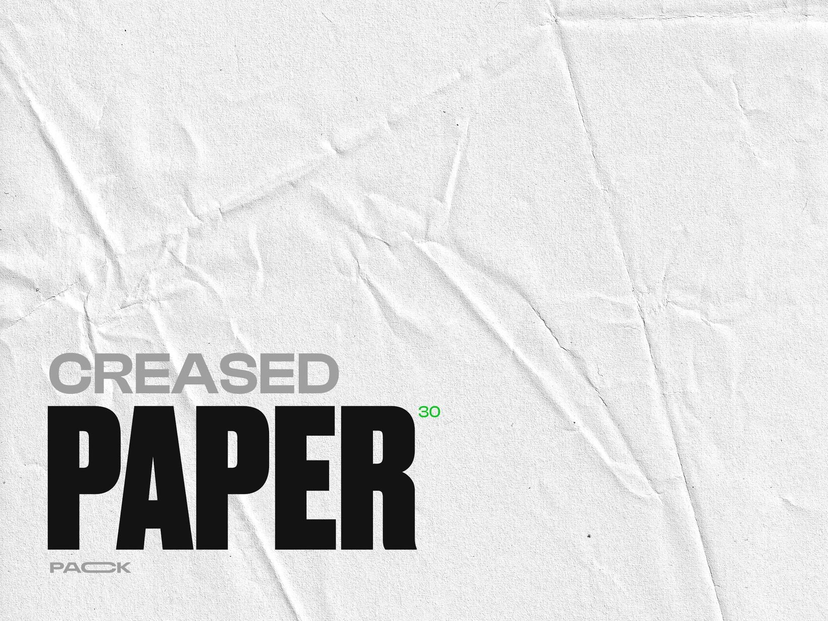 Crumpled Paper Textures | 4K Resolution, 1200 DPI