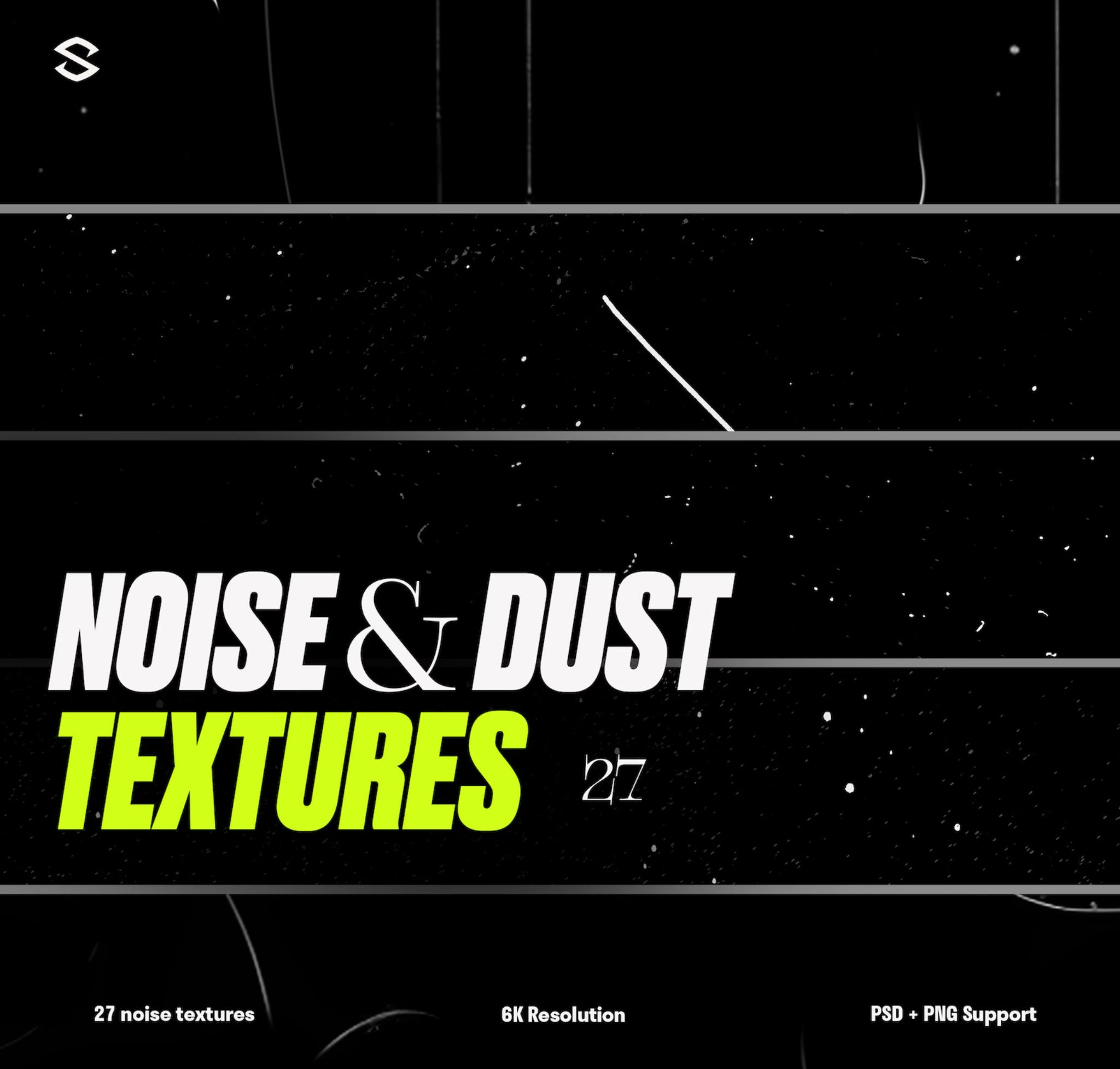 Noise & Dust Pack — 27 Noise Textures