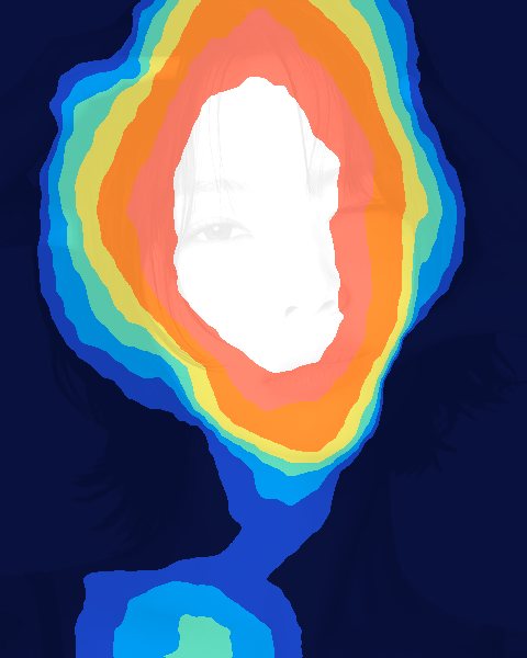 Light Map filter applied