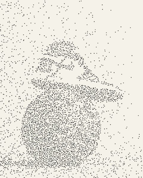 Stipple filter applied